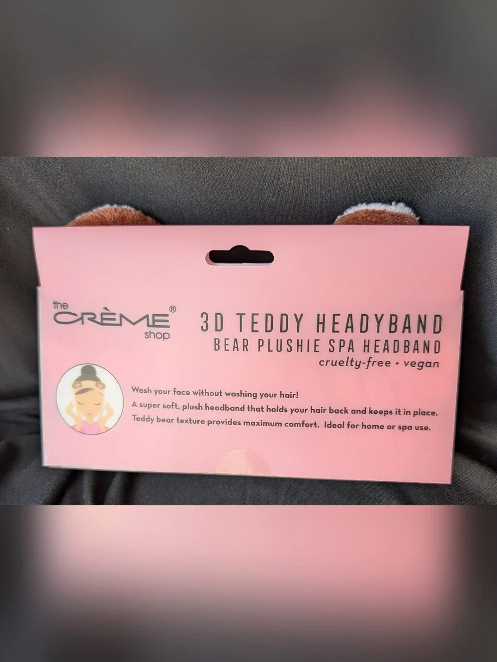 ❤️ Crème Shop Bundle! Teddy Spa Headband, 3 Beary Soft Skin! Retinol Masks